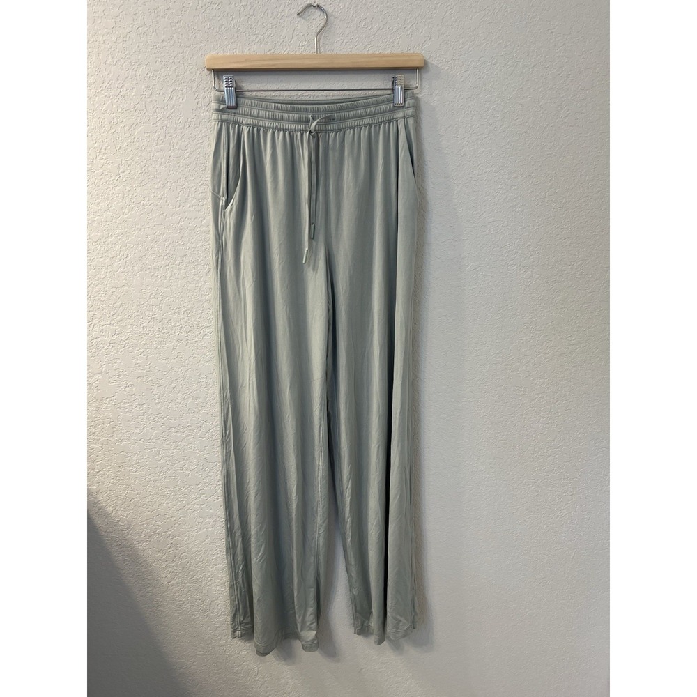 Lululemon Athletica Modal High-Rise Wide-Leg Lounge Pant Jade Grey
